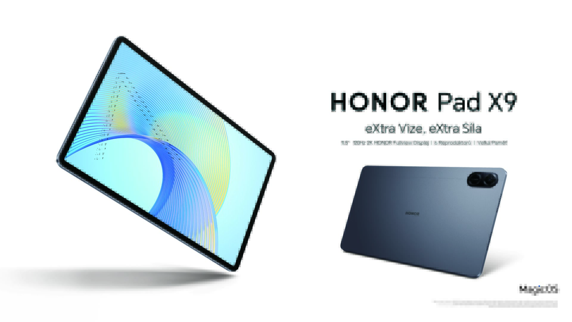 Nový tablet HONOR Pad X9 je nyní dostupný i na českém trhu