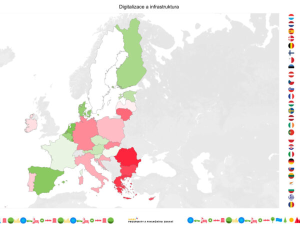 Česko je v digitalizaci a infrastruktuře 10. nejlepším státem EU. Vděčí za to kvalitní síti železnic a vysokým investicím do dopravy