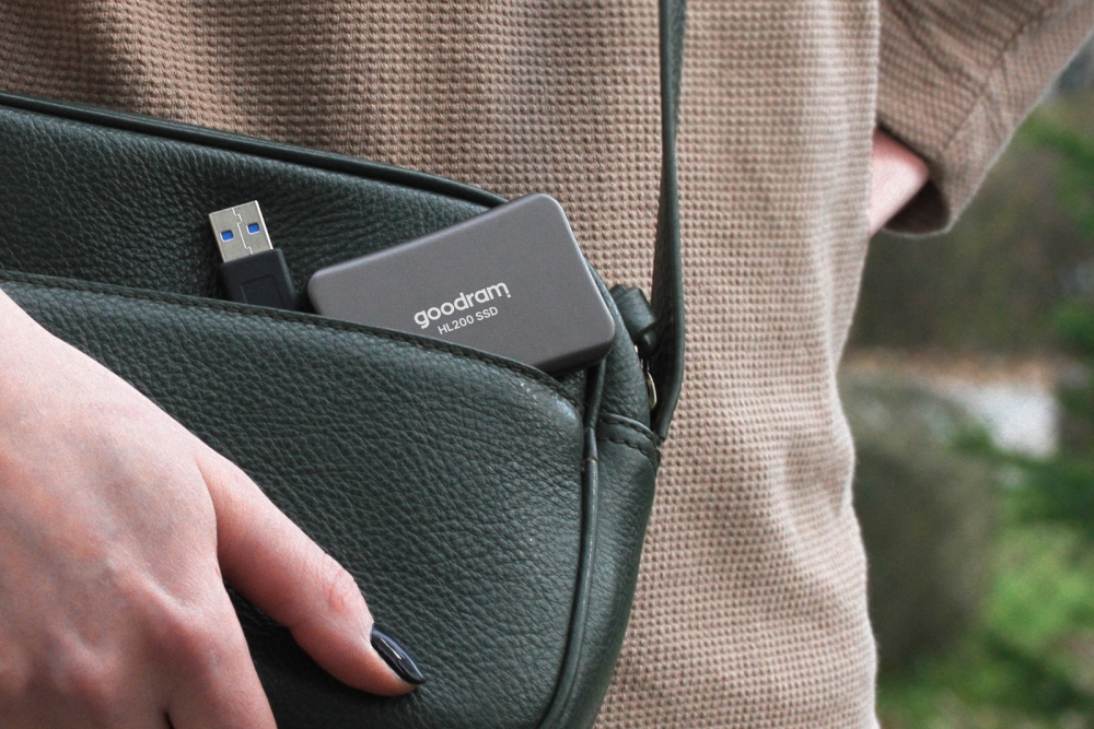 HL200 od Goodramu: Externí SSD disk menší než kreditka a ergonomické herní úložiště zároveň
