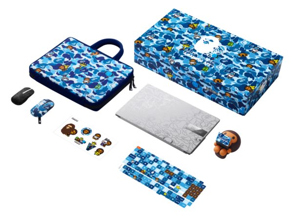 ASUS ve spolupráci se streetwearovou značkou A BATHING APE představuje exkluzivní notebook Vivobook S 15 OLED BAPE Edition