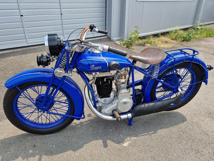 V srpnu ovládli aukce moto veteráni, prodaly se pětistovky Praga BD či Jawa OHC