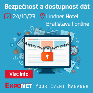 Jak pokrýt rizika informační bezpečnosti ukáže konference Bezpečnost a dostupnost dat