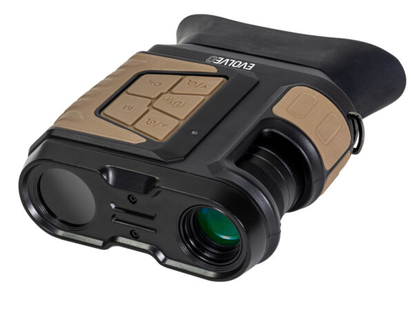 EVOLVEO NightVision W25 je binokulár s nočním viděním, který fotí, filmuje, má Wi-Fi a lze jej ovládat pomocí chytrého telefonu