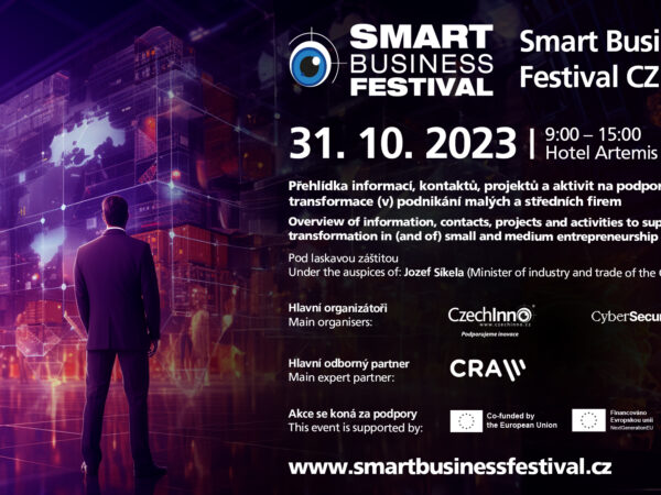 Smart Business Festival opět po roce přinese novinky o projektech a službách na podporu chytrého podnikání určených pro české malé a střední firmy
