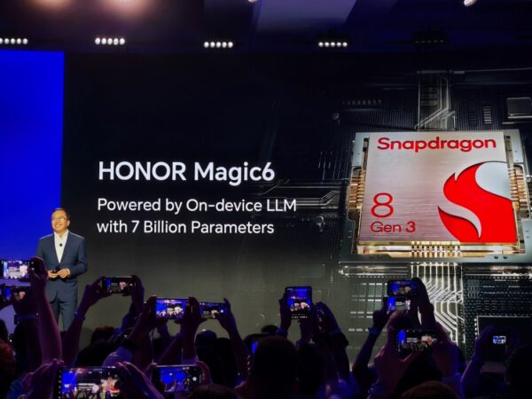 HONOR Magic6 s funkcí LLM bude vybavený mobilní platformou Snapdragon 8 Gen 3
