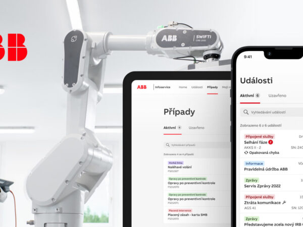 Společnost eMan vyvinula aplikaci pro ABB. Správa robotů nebyla nikdy jednodušší