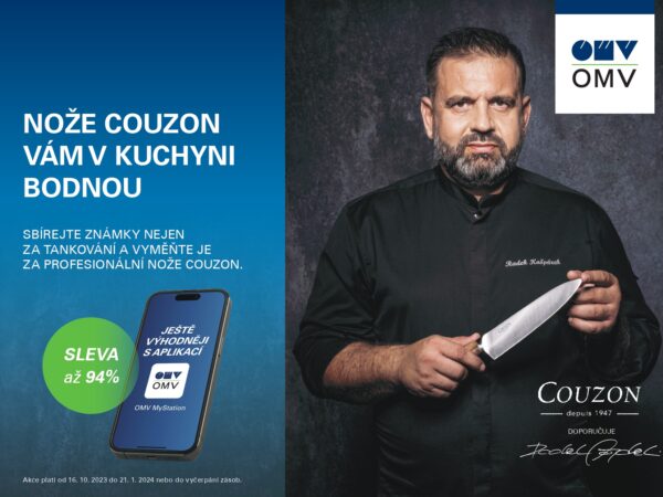 Tváří předvánoční kampaně OMV je šéfkuchař a porotce soutěže MasterChef Radek Kašpárek