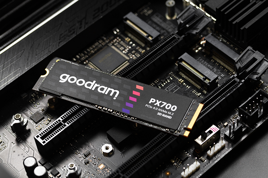 SSD Goodram PX700: téměř dvojnásobná rychlost  oproti předchozí generaci a kompatibilita s PlayStation™