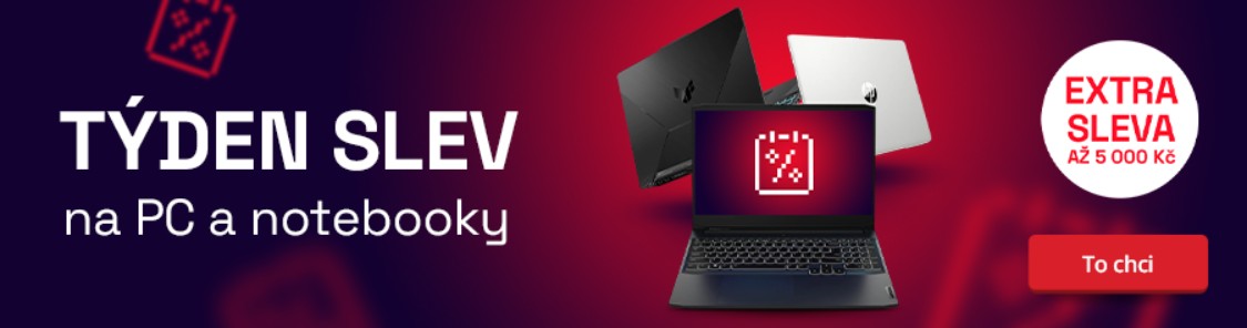 Lednový týden notebooků a PC u CZC: Slevy na 800 produktů včetně značky Apple