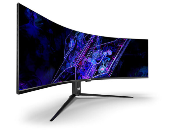 Acer představuje zakřivené monitory OLED a MiniLED pro náruživé hráče počítačových her