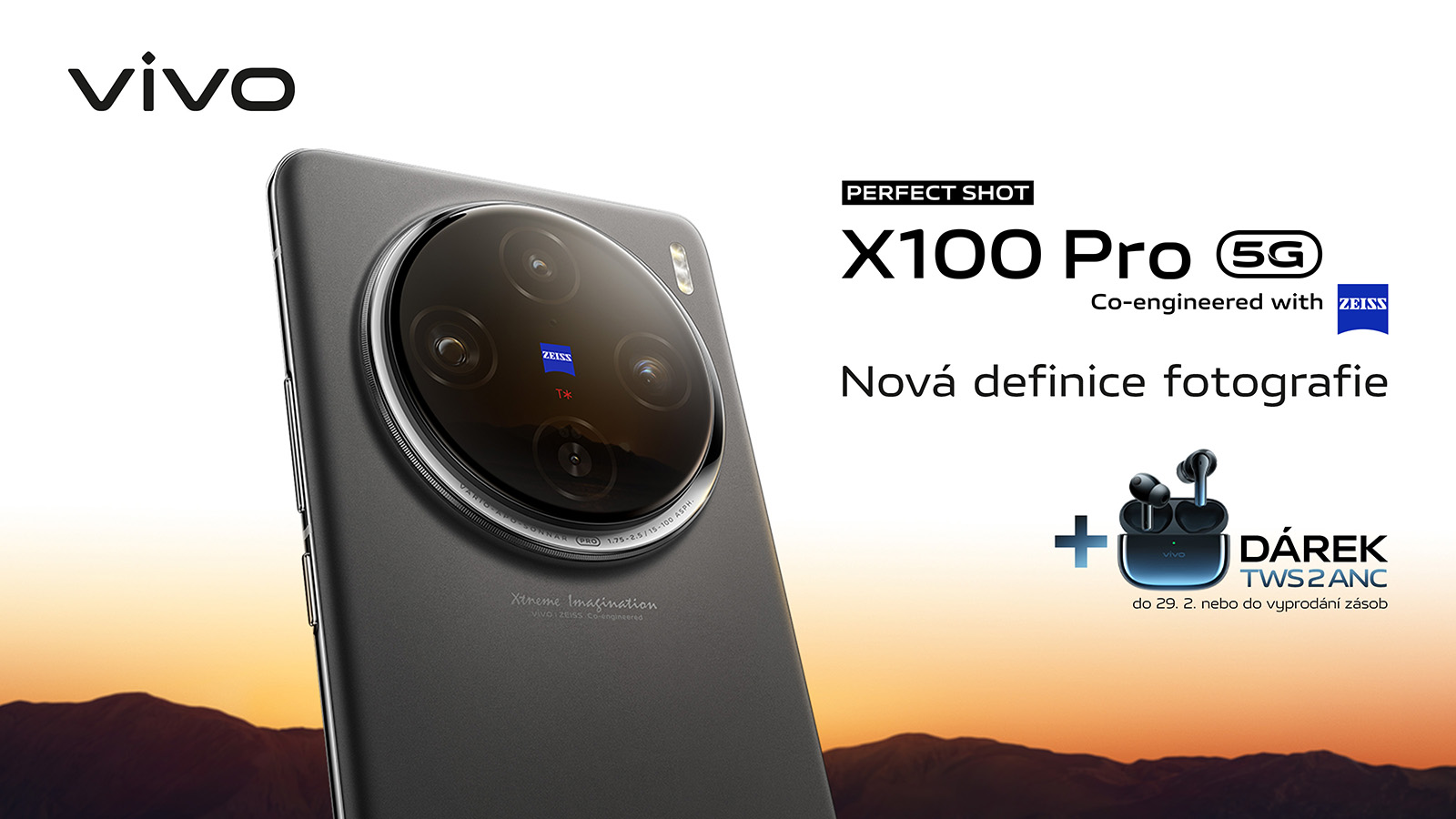 Společnost vivo oznamuje doporučenou cenu a datum uvedení vlajkové lodi vivo X100 Pro do prodeje