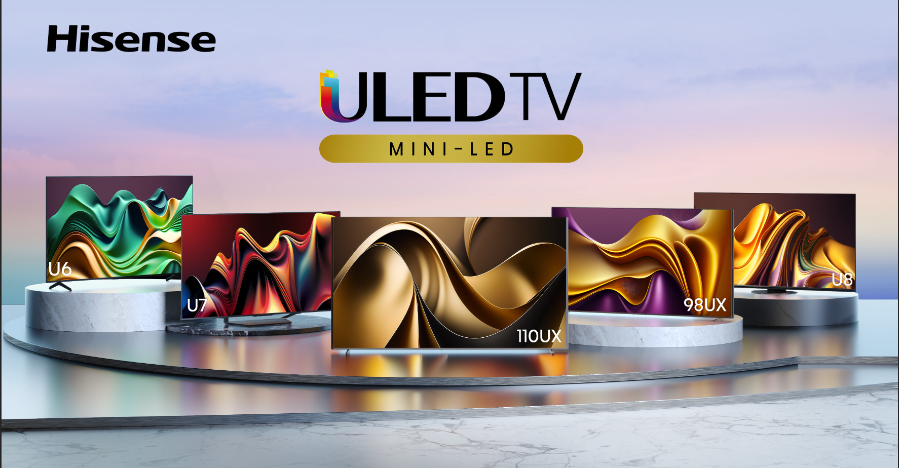 Hisense představuje novinky v řadě Mini-LED ULED X. Přitom posouvá možnosti domácí zábavy k novým metám