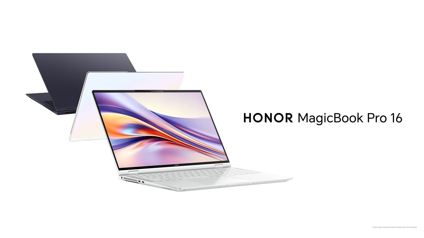 HONOR představuje HONOR MagicBook Pro 16: notebook poháněný AI nové úrovně pro bezkonkurenční uživatelské zážitky