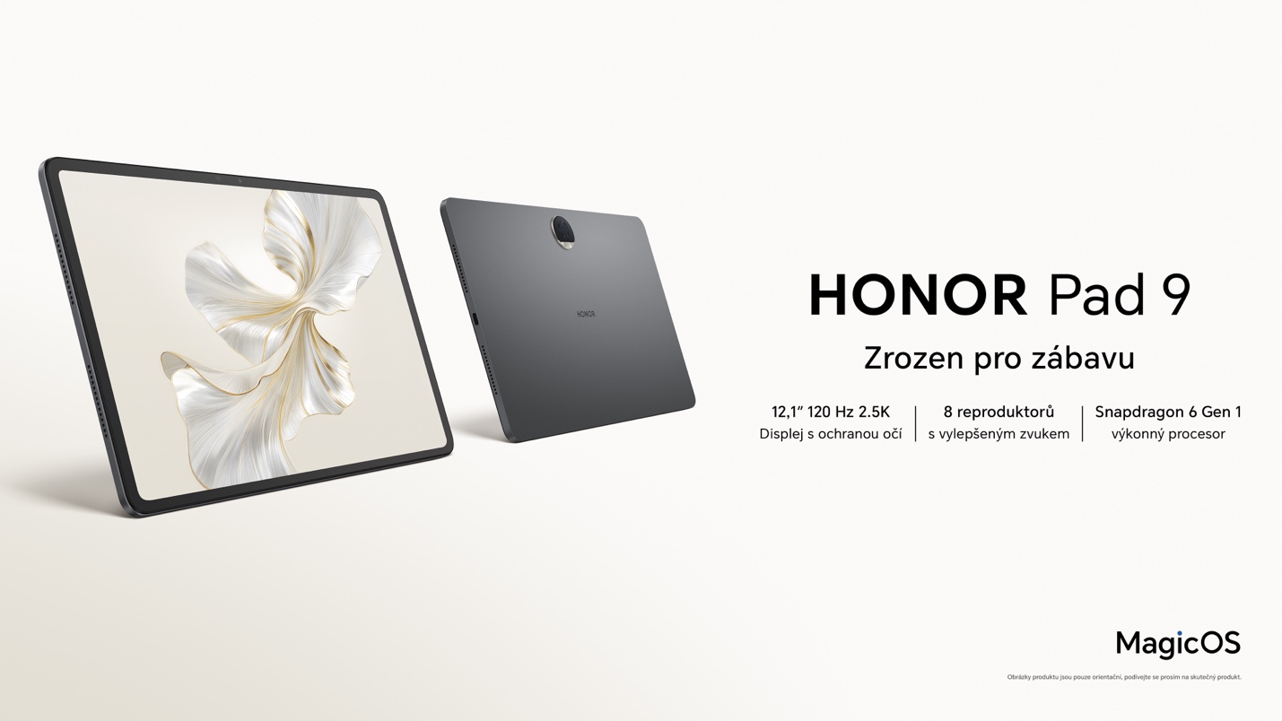 HONOR představuje funkcemi nabitý tablet HONOR Pad 9