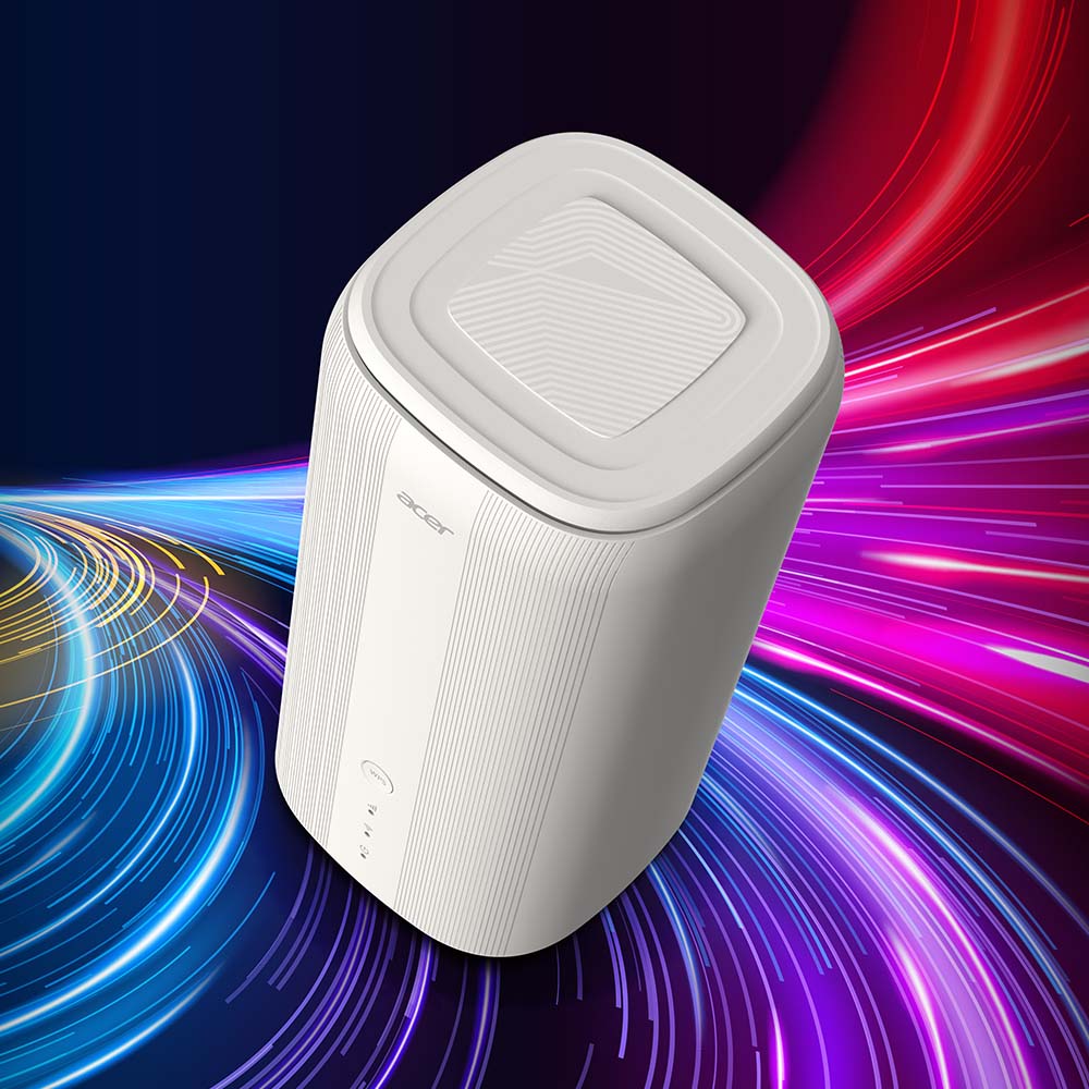 Acer představuje nový 5G CPE router, který přináší rychlost a pohodlí mobilního širokopásmového připojení do domácností a malých firem