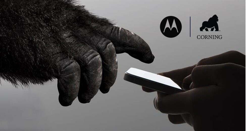 Společnost Motorola oznamuje, že ochranné sklo Corning® Gorilla® Glass se dostane do celého portfolia smartphonů