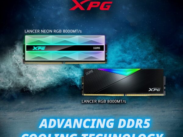ADATA si udržuje vedoucí pozici v zavádění chladicích technologií pro DDR5
