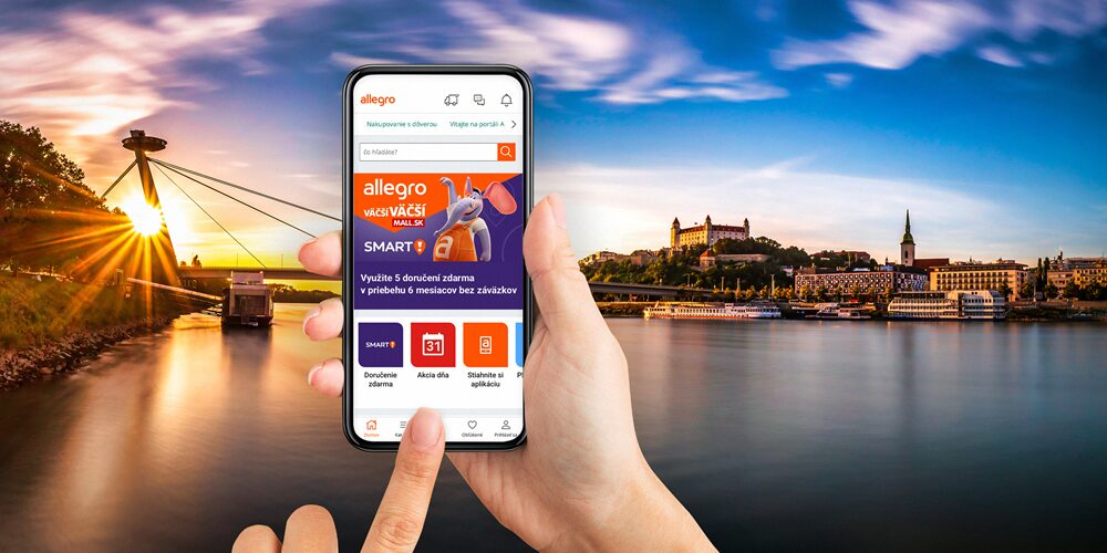 Allegro přichází na Slovensko. Na allegro.sk nabídnou své zboží i čeští obchodníci