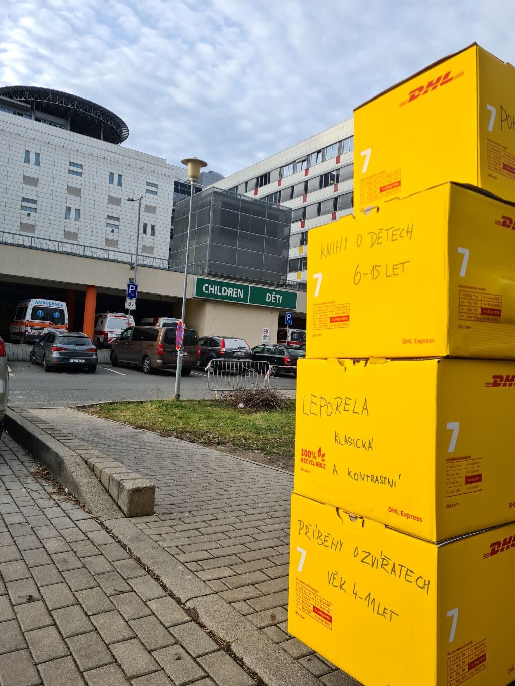 Zaměstnanci SAP podpořili dětskou nemocnici v Motole