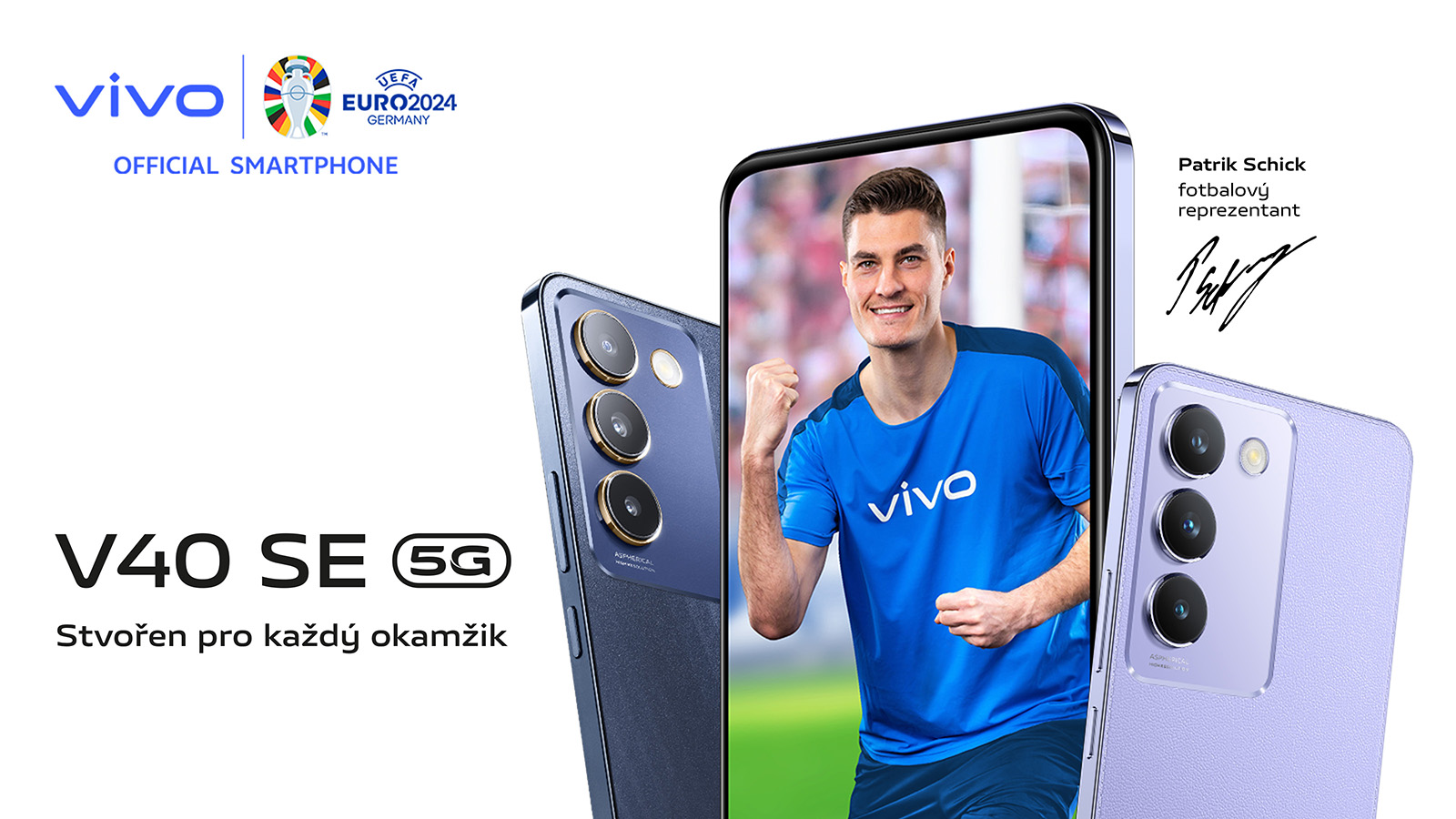 Stvořen pro každý okamžik: vivo oznamuje příchod V40 SE na český trh