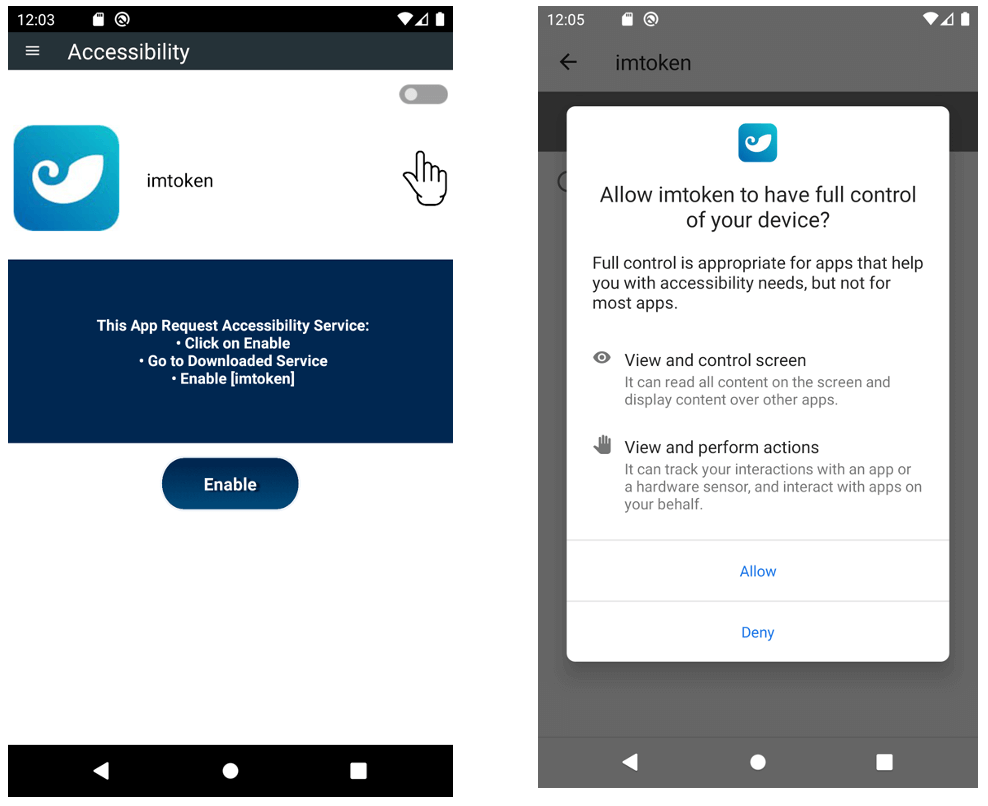 android spynote permission screenshot