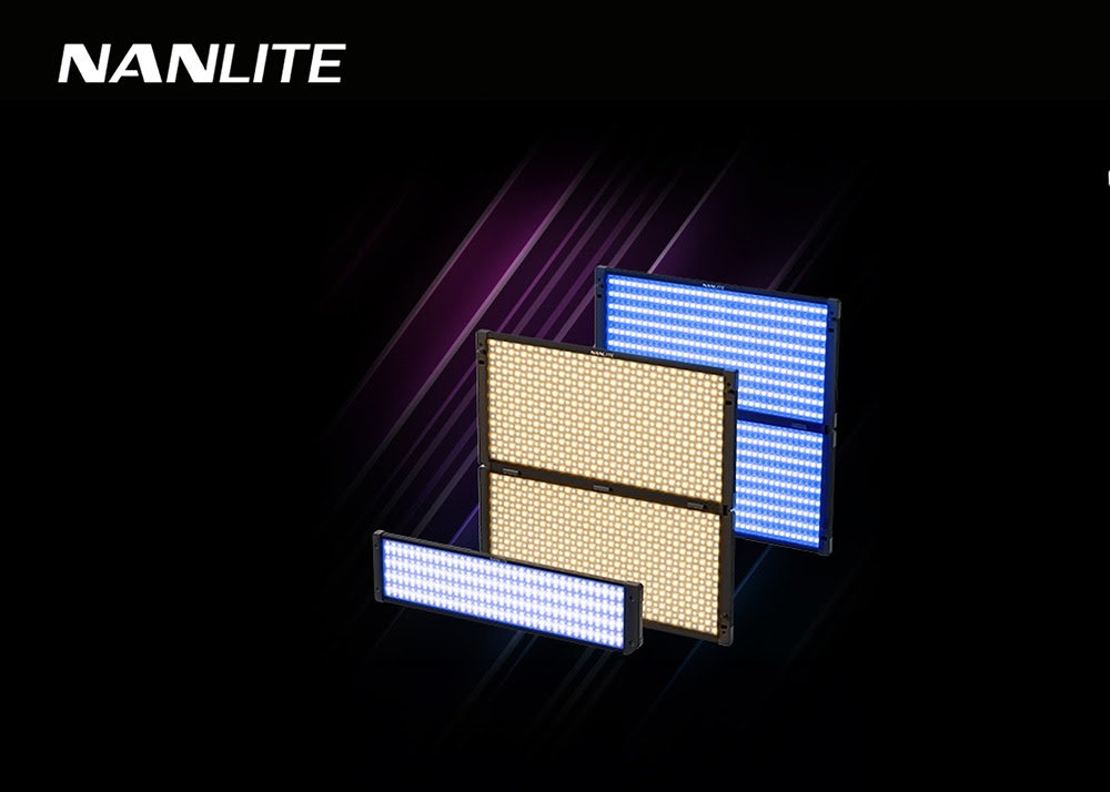 Nová LED světla PavoSlim RGBWW od společnosti Nanlite