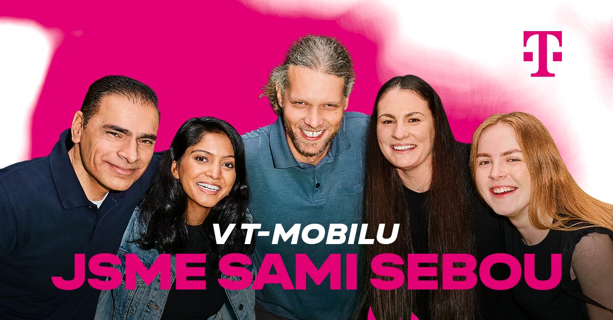 T-Mobile v nové kampani #JsmeSamiSebou zdůrazňuje, jak je důležité být autentický