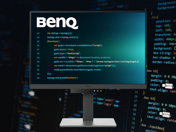 Nový monitor BenQ je vůbec prvním na světě určeným pro programátory