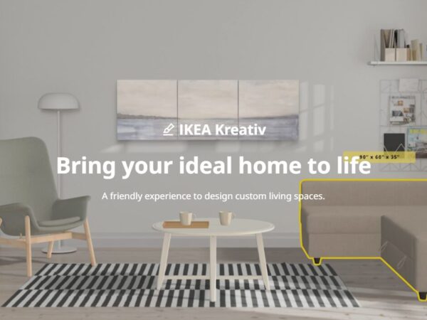 IKEA Kreativ přichází do Česka. Zařídit si interiér v rozšířené realitě s pomocí umělé inteligence může každý