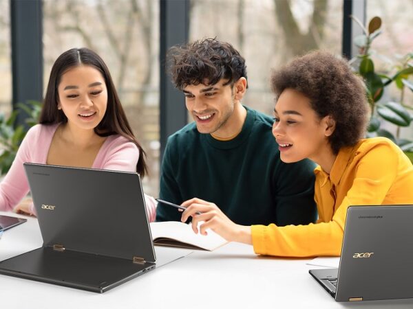 Acer představuje prémiové chromebooky Chromebook Plus pro lepší produktivitu a hraní her s integrovanou umělou inteligencí Google AI