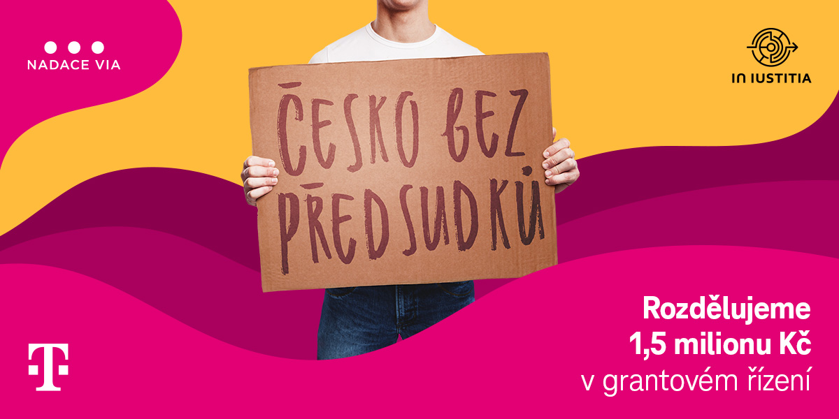 T-Mobile rozdělí v grantové výzvě 1 500 000 Kč. Podpoří  8 projektů zaměřených na boj proti předsudečnému násilí