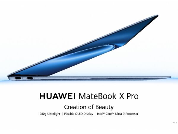 Společnost Huawei uvádí na trh notebook MateBook X Pro s elegantním designem a špičkovým výkonem