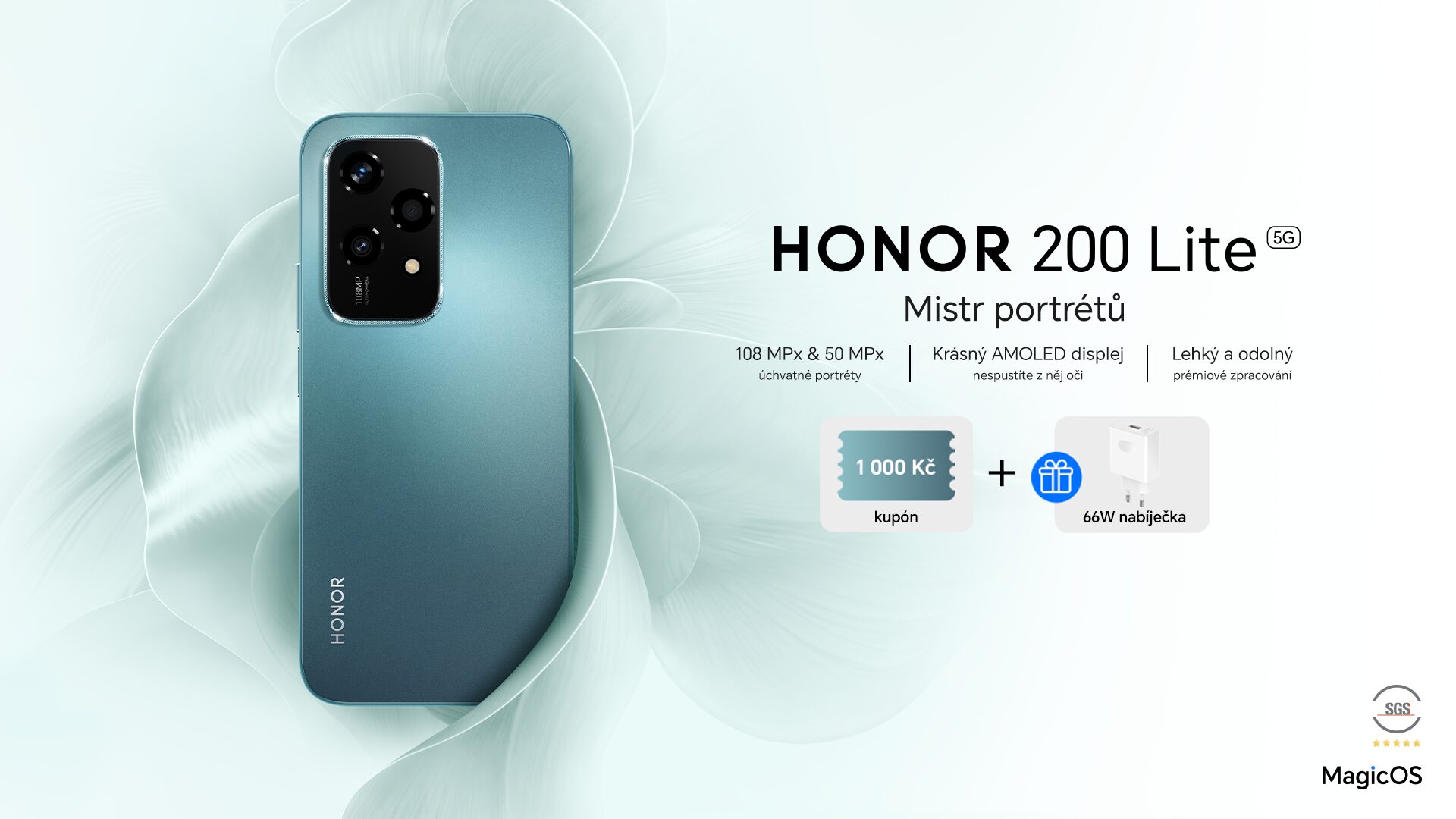 Nový HONOR 200 Lite přichází na český trh