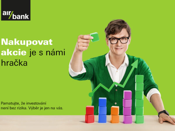Air Bank spouští unikátní způsob investování, akcie amerických firem nabídne jednoduše v mobilu na pár kliknutí