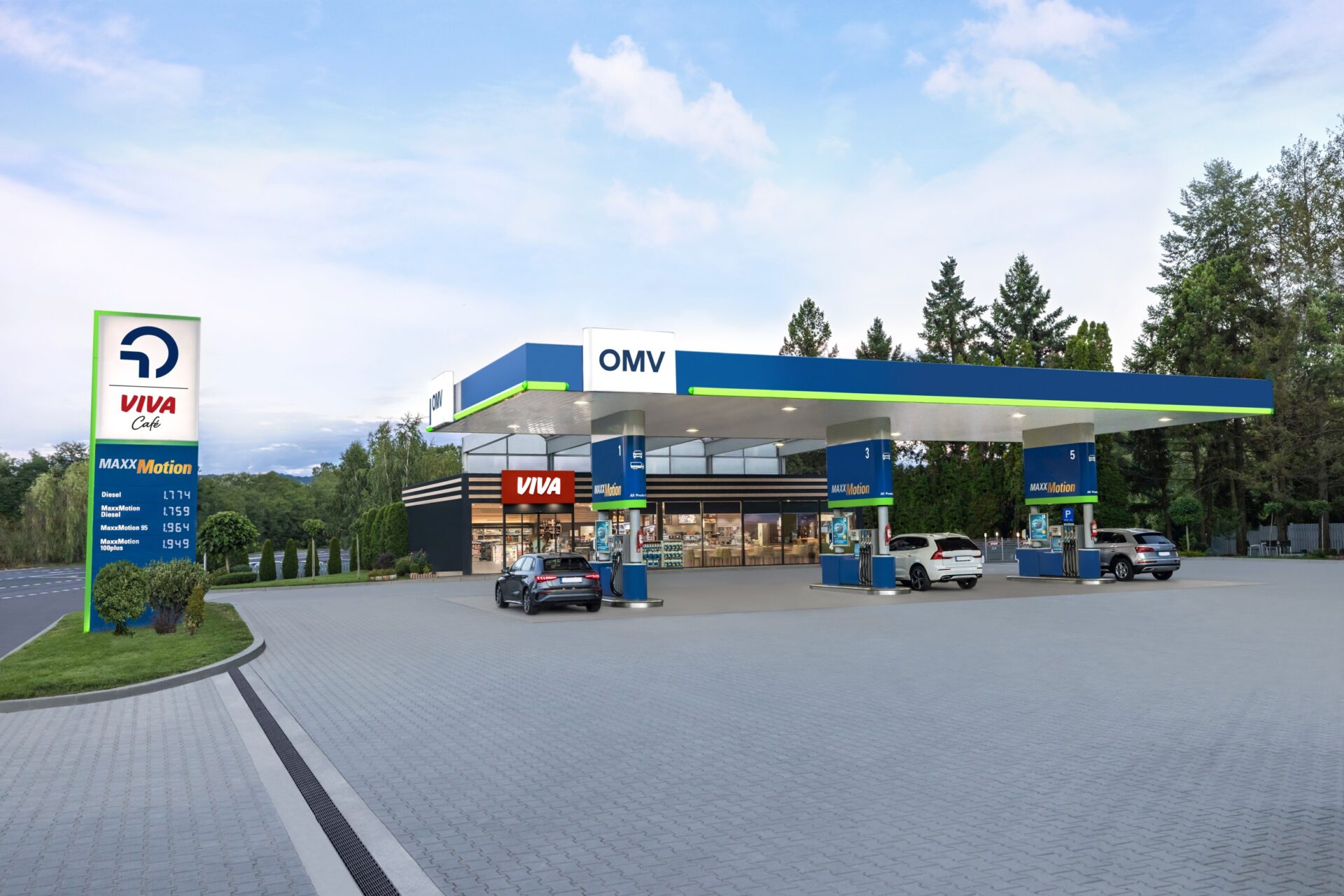 OMV modernizuje svou maloobchodní síť ve střední a východní Evropě a představuje novou identitu značky