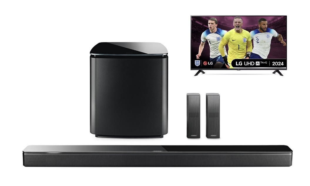 100 setů k příležitosti největších letošních sportovních událostí: 65“ televize LG v ceně audio sady domácího kina Bose