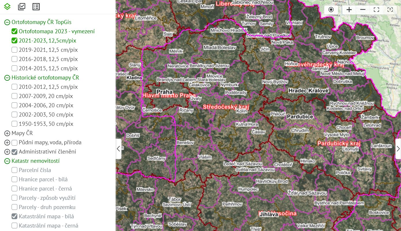 Štvanická lávka, Malšovická aréna či stavba dálnice D3. Střed Česka má nové letecké snímky