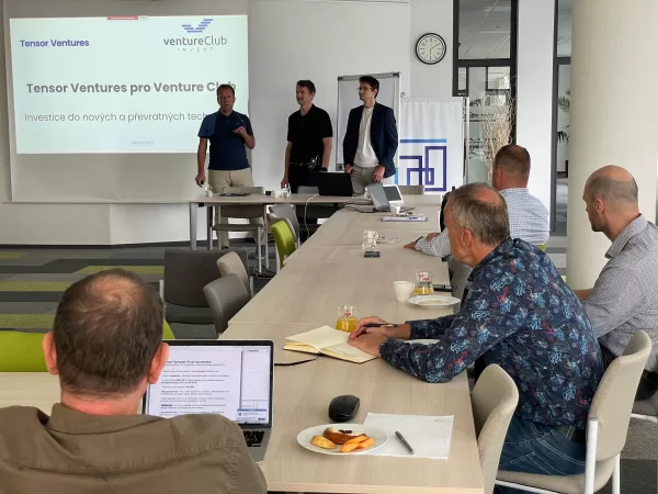 Venture Club investuje 35 milionů Kč do fondu Tensor Ventures, členové Venture Clubu si díky tomu nově sáhnou na unikátní deep tech startupy