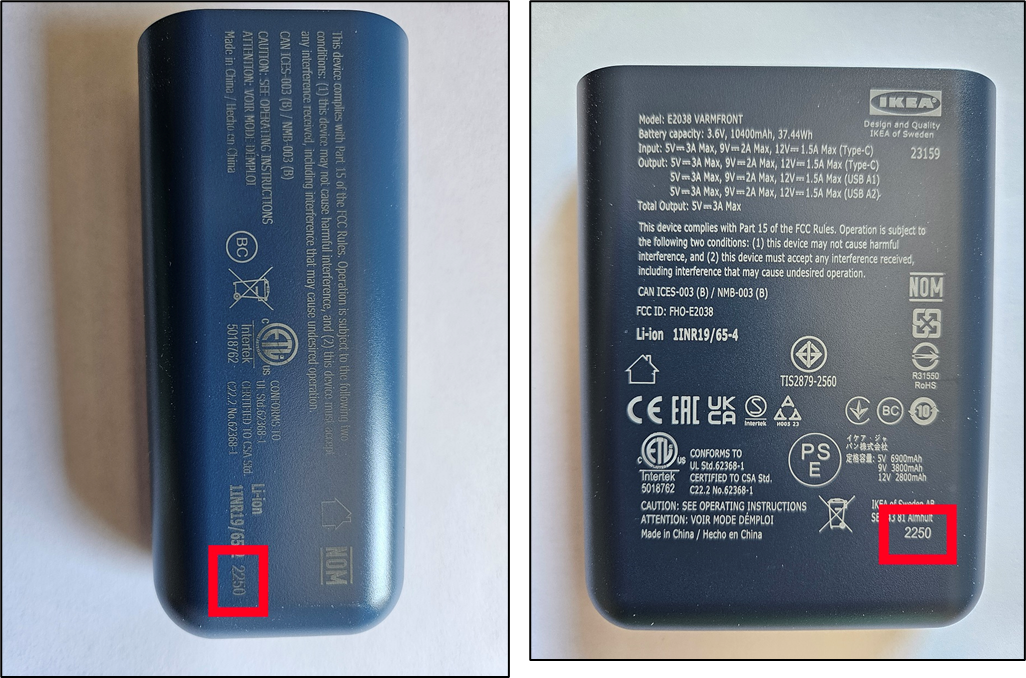 A close up of a battery Description automatically generated