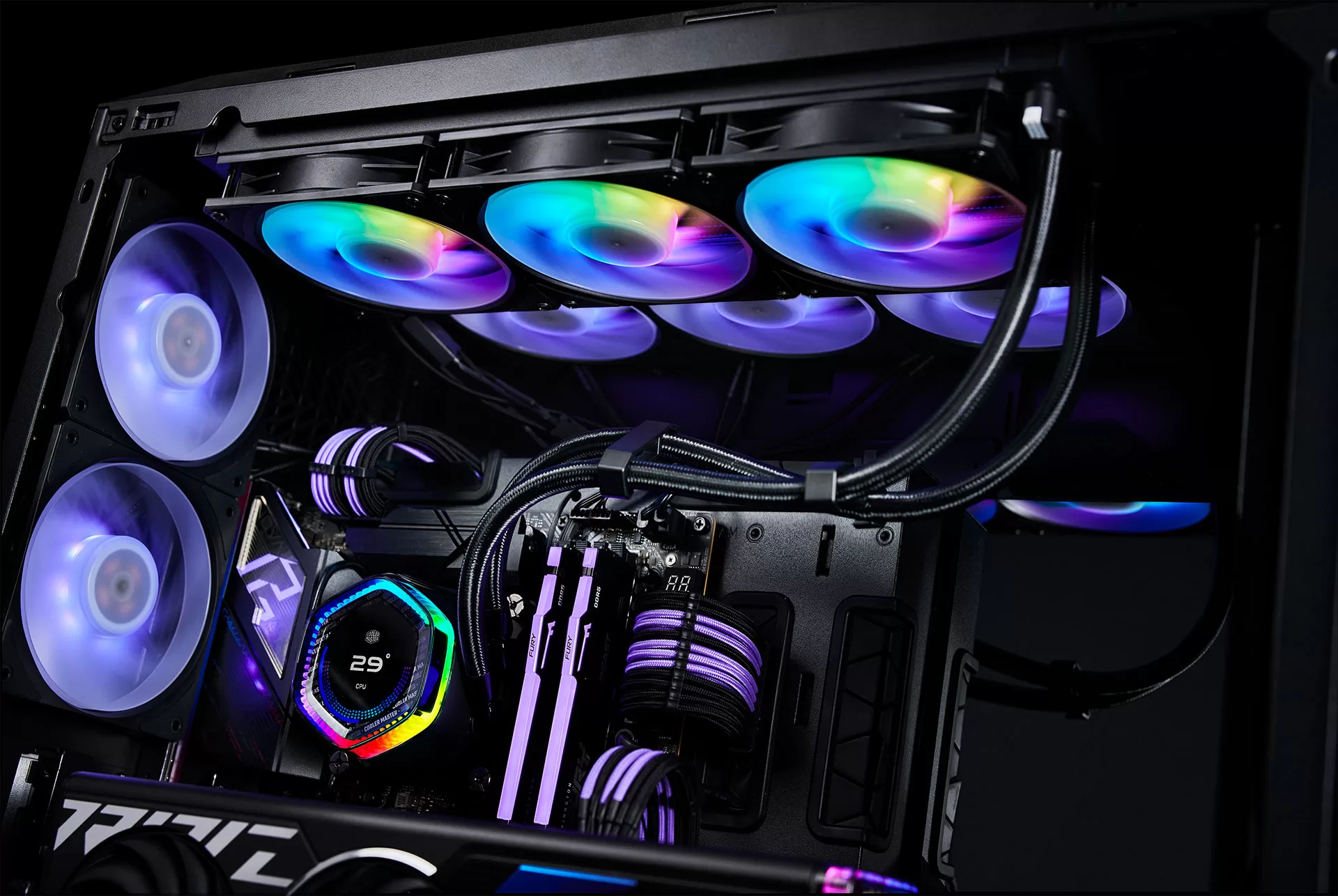 Revoluční AIO chlazení Cooler Master MasterLiquid 360 Ion s dynamickým LCD displejem