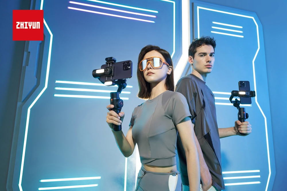 Nový gimbal pro chytré telefony s funkcemi AI od společnosti Zhiyun