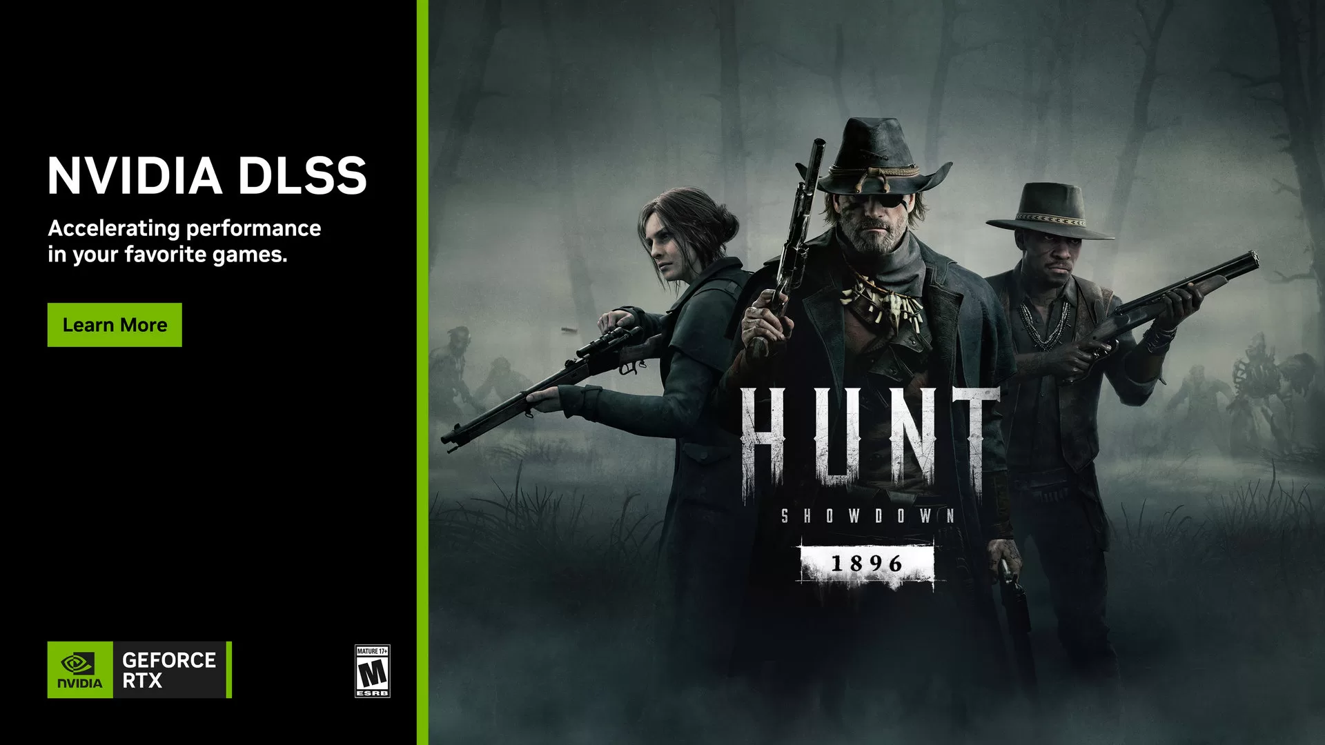 Hunt: Showdown 1896 dostane podporu DLSS. Vycházejí také nové NVIDIA Studio ovladače