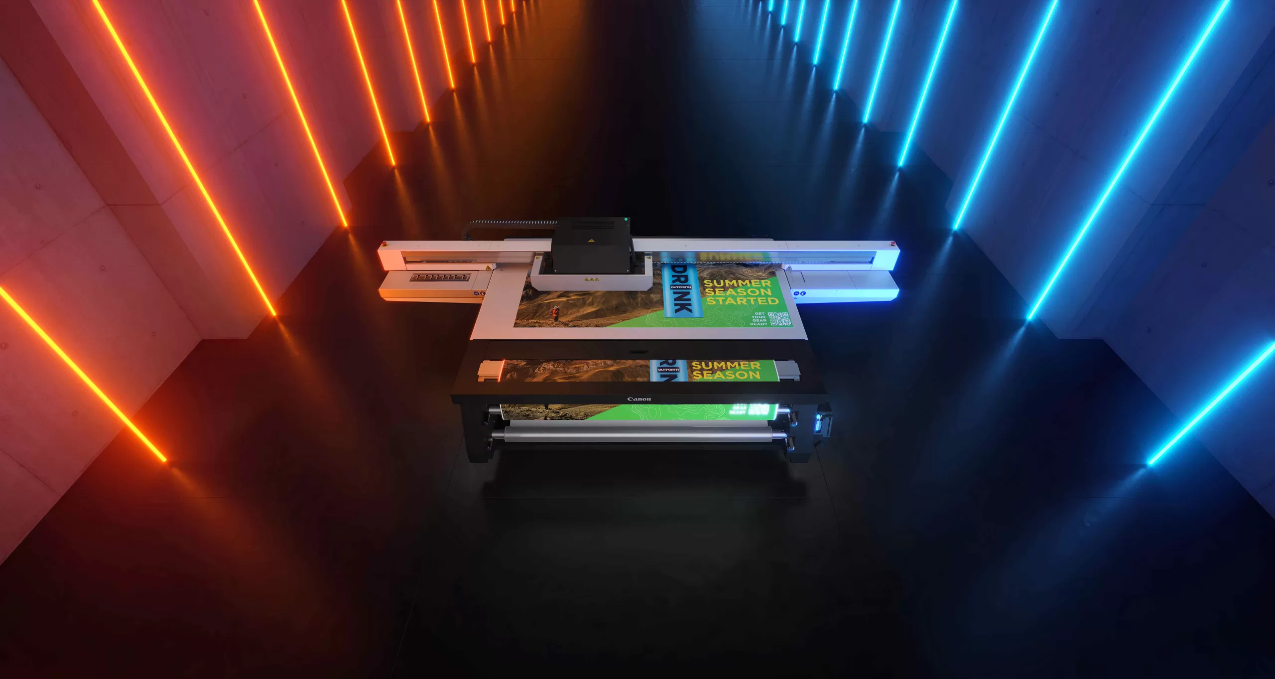 Canon zvyšuje produktivitu a výkon UV flatbed tiskáren řady Arizona 1300 zavedením technologie FLXflow
