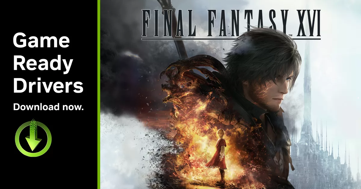 Nové GeForce Game Ready ovladače jsou optimalizované pro FINAL FANTASY XVI, God of War Ragnarök a další hry