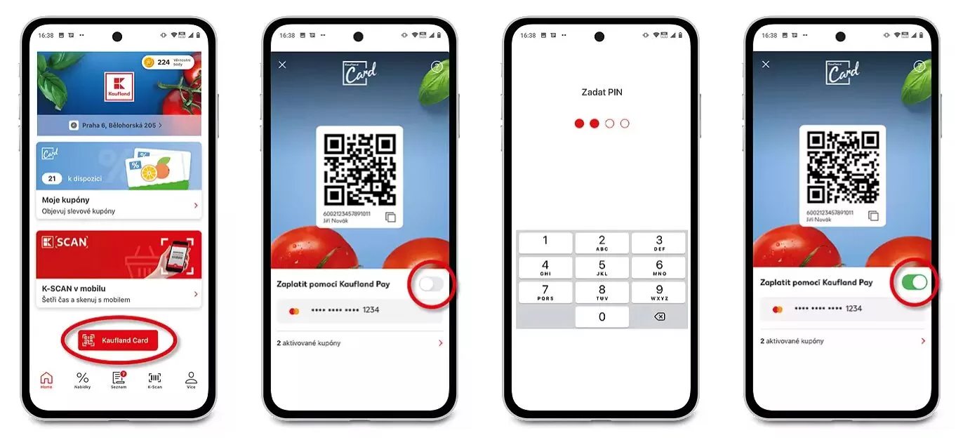 Zákazníci mohou využívat službu Lidl Pay a Kaufland Pay: rychlé a bezpečné platby s automatickým uplatněním slev