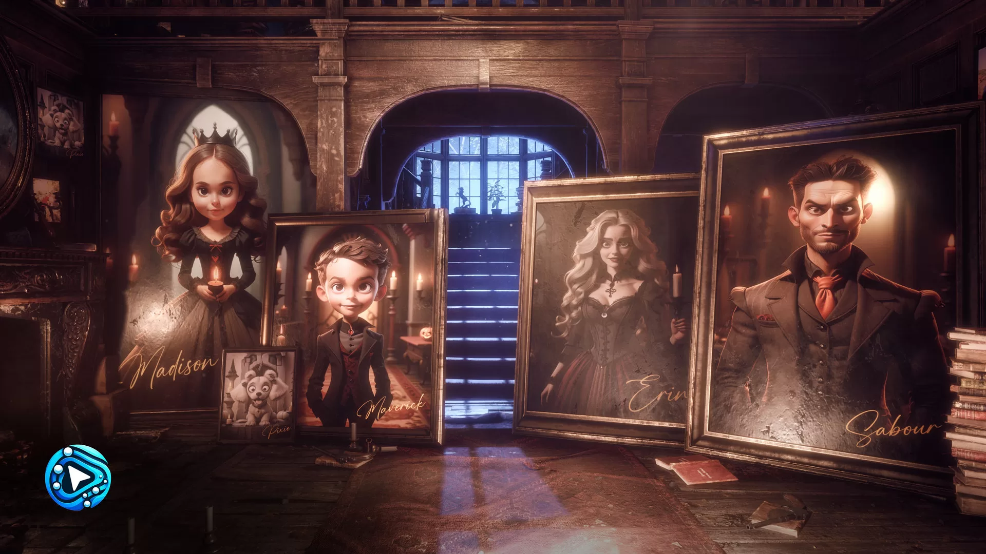 Halloweenskou instalaci pomohla vytvořit AI akcelerovaná pomocí RTX