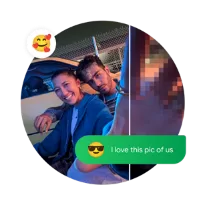 Obrázok, na ktorom je ľudská tvár, ošatenie, úsmev, snímka obrazovky  Automaticky generovaný popis