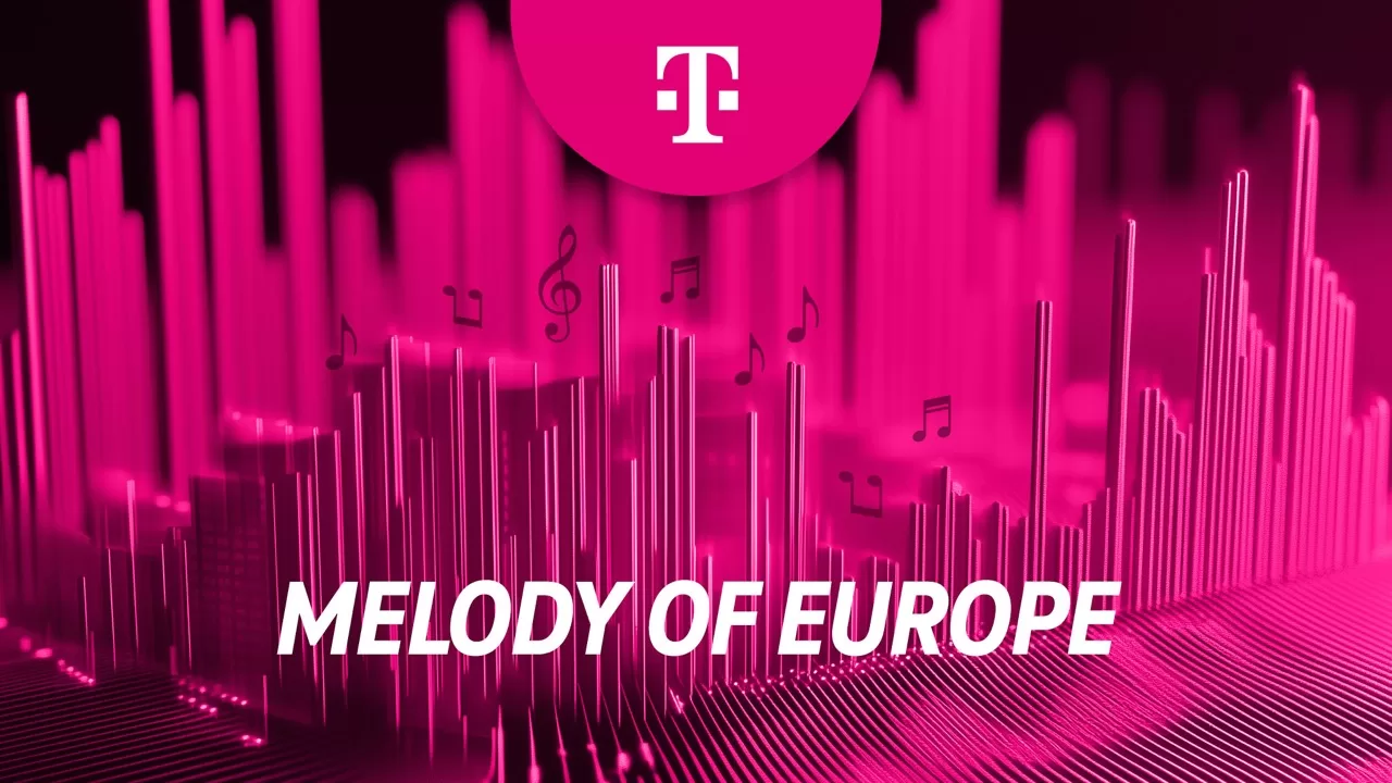 Takhle zní Evropa. Za pomoci AI vytvořil Deutsche Telekom skladbu z provozu mobilních sítí v celé skupině. Daty přispěl i český T-Mobile