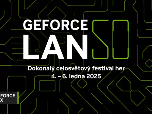 GeForce LAN 50 spustila registraci a představuje hry i první ceny a odměny