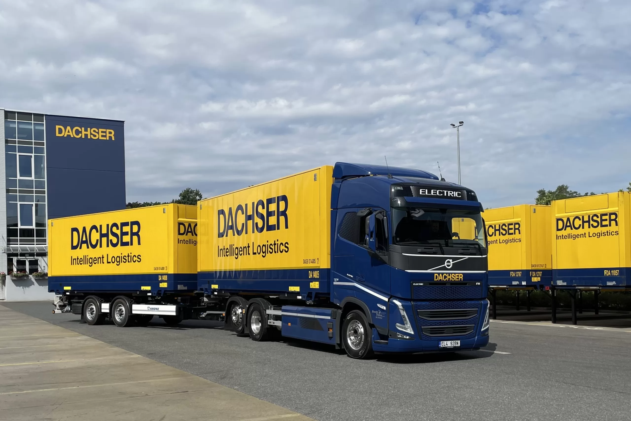 Dachser: 200 tisíc kilometrů bezemisně s Volvem FH Electric